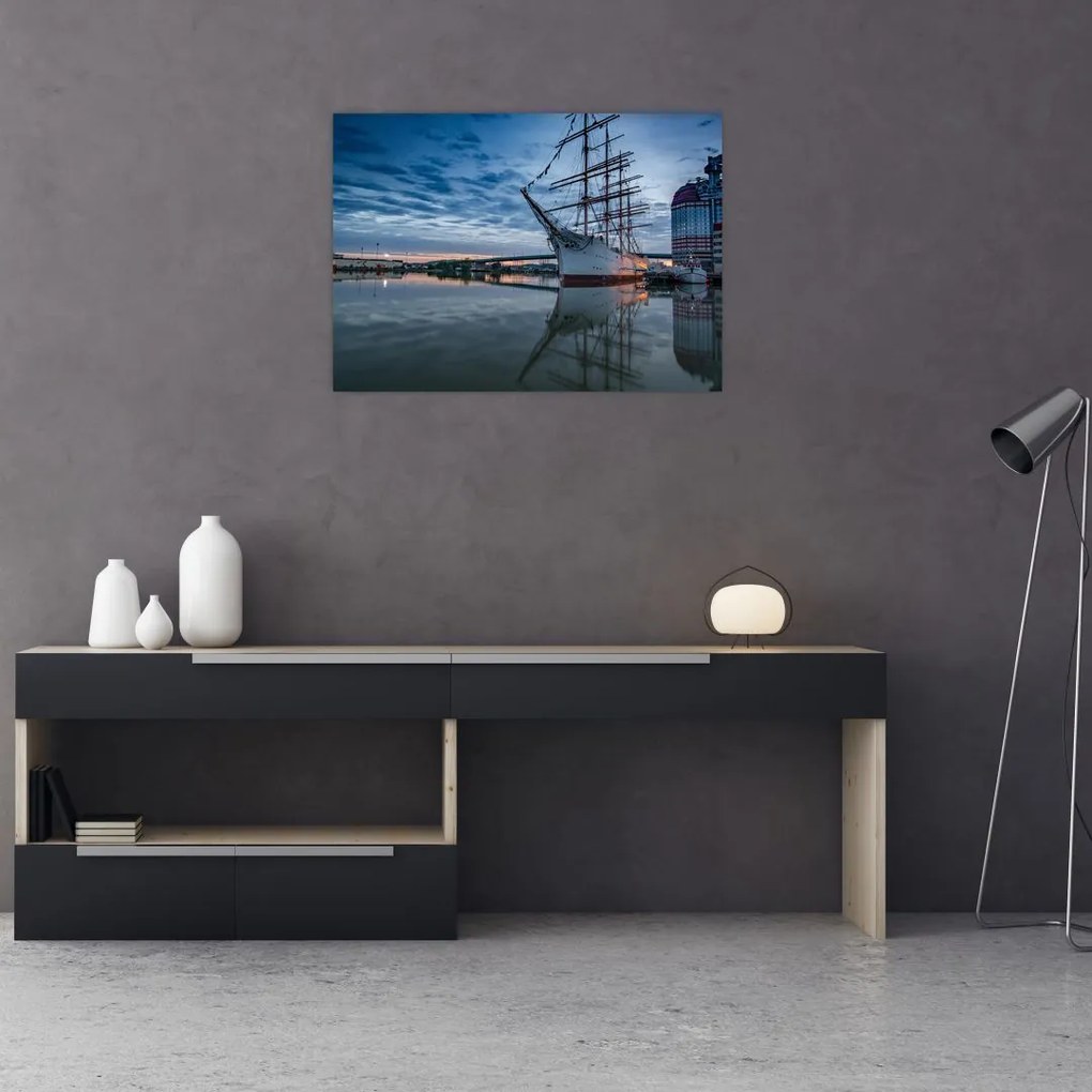 Obraz żaglówki (70x50 cm)