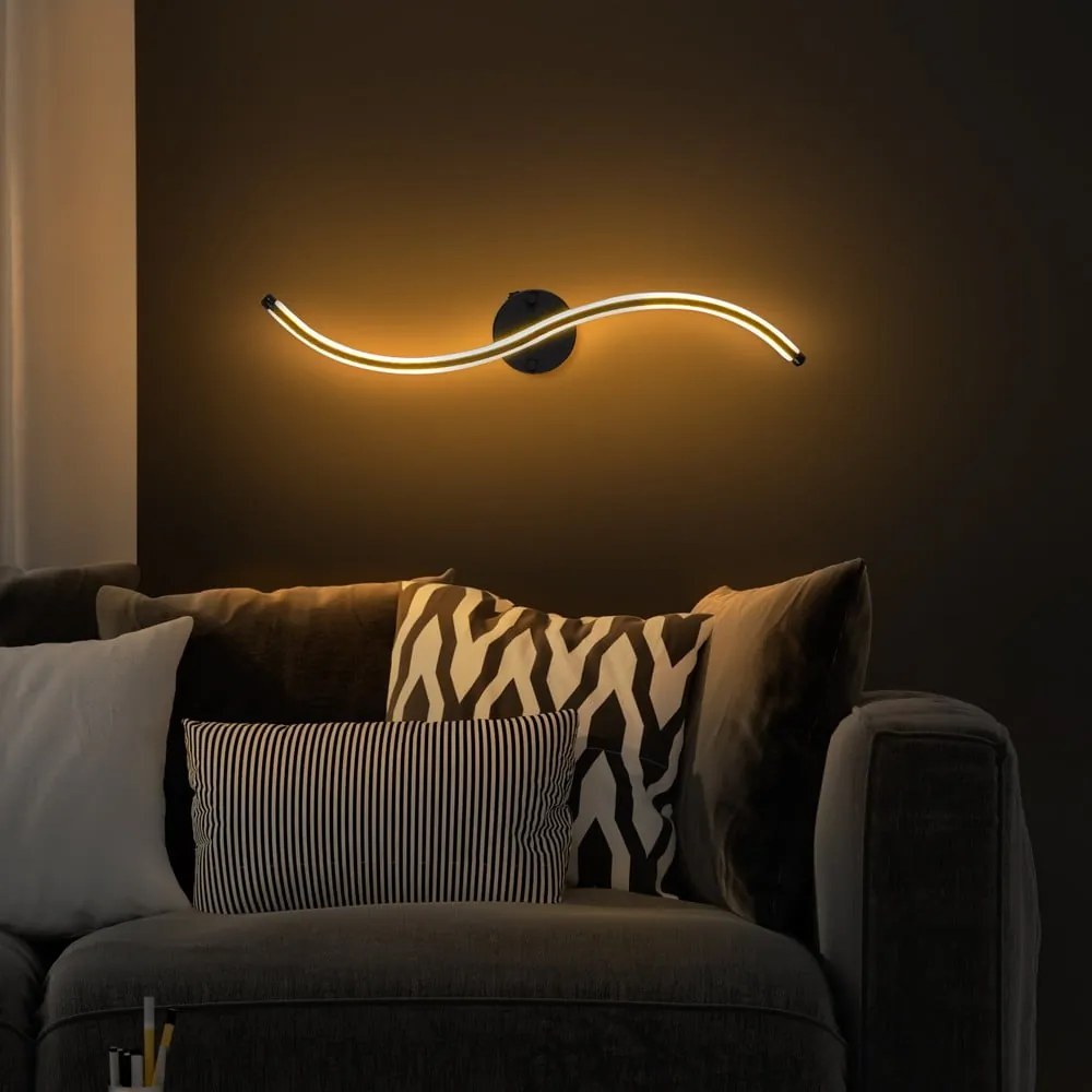 Czarny kinkiet LED Yilan – Opviq lights