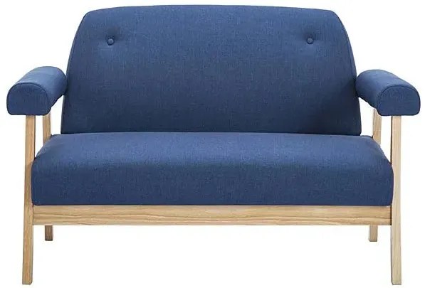 2-osobowa sofa tapicerowana Uxis 2B - granatowa