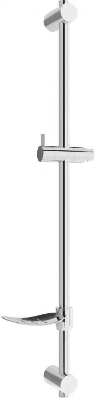 Mexen DF drążek prysznicowy z mydelniczką 80 cm, chrom - 79382-00