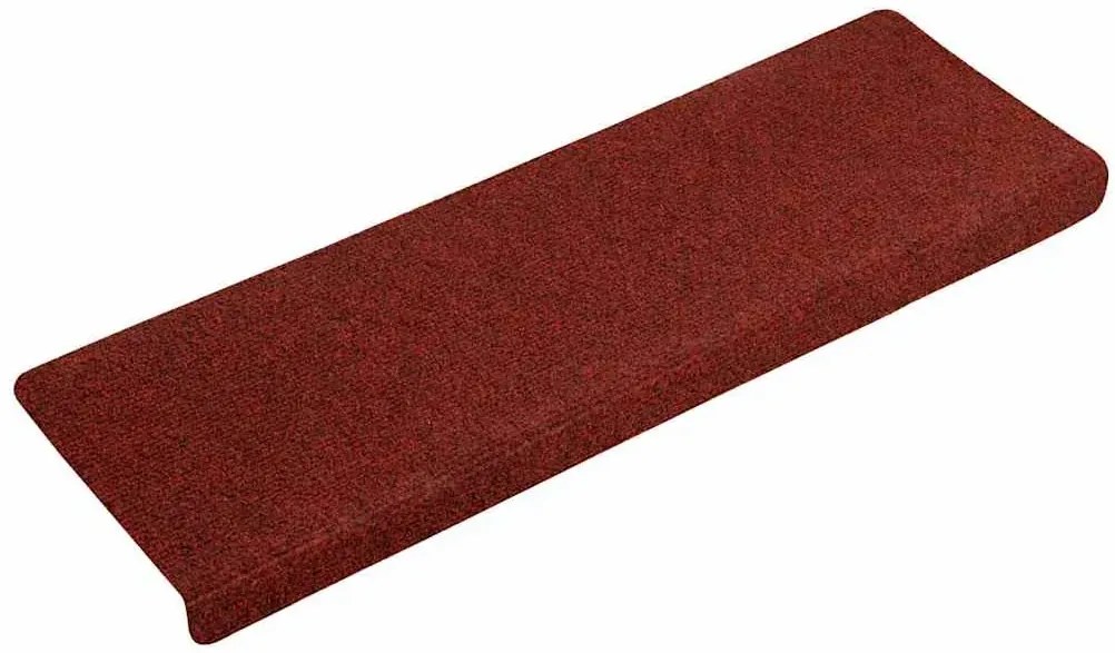 Komplet 30 czerwonych nakładek na schody B7-E92