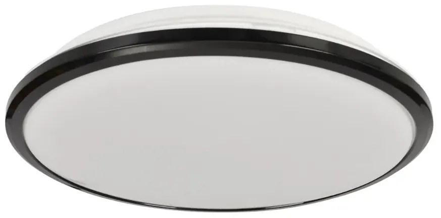 Czarny okrągły plafon - 2X K329 K4-P77