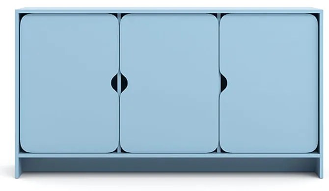 Niko komoda trzydrzwiowa Baby Blue