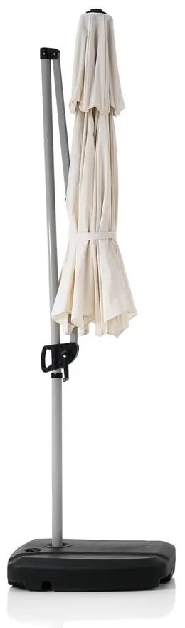Biały parasol ogrodowy ø 350 cm Numana – Tomasucci