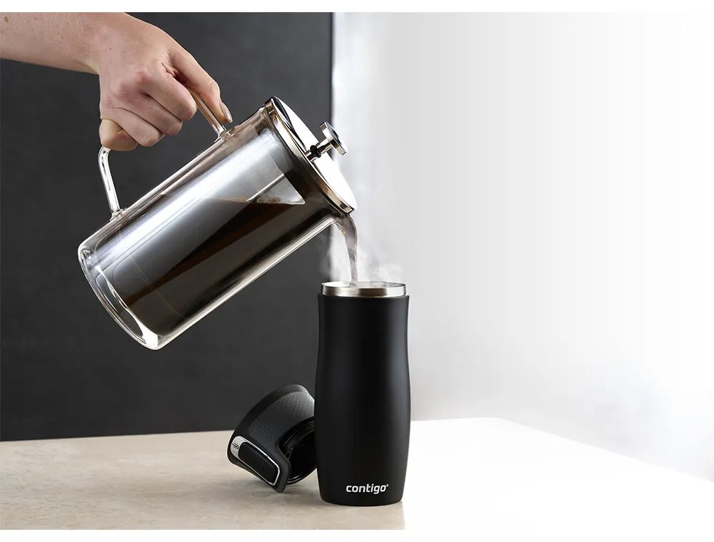 Contigo Butelka termiczna West Loop 470 ml Matte Black