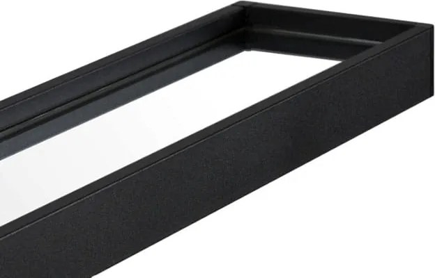 Okrągłe lustro ścienne Messa z półką 80 cm