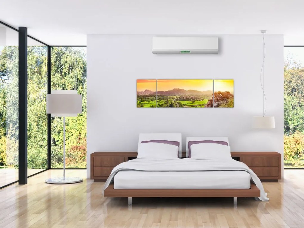 Obraz doliny Hampi w Indiach (170x50 cm)
