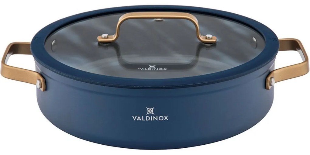 Valdinox Szeroka brytfanna z pokrywką Giovanni 26 cm, 3,5 l