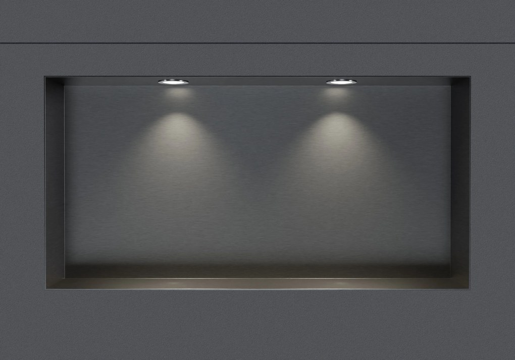 Półka wnękowa ze stali nierdzewnej NT306010X