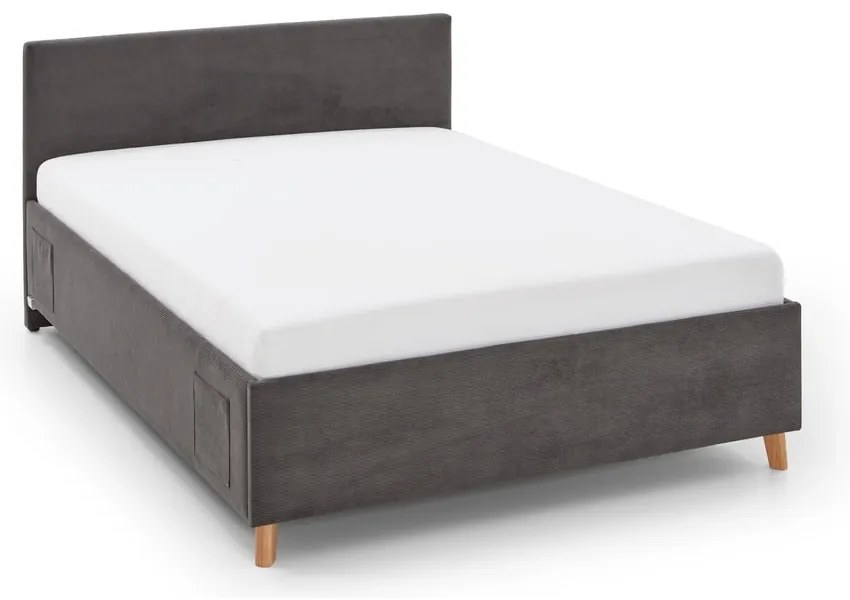 Antracytowe łóżko dziecięce 140x200 cm Cool – Meise Möbel
