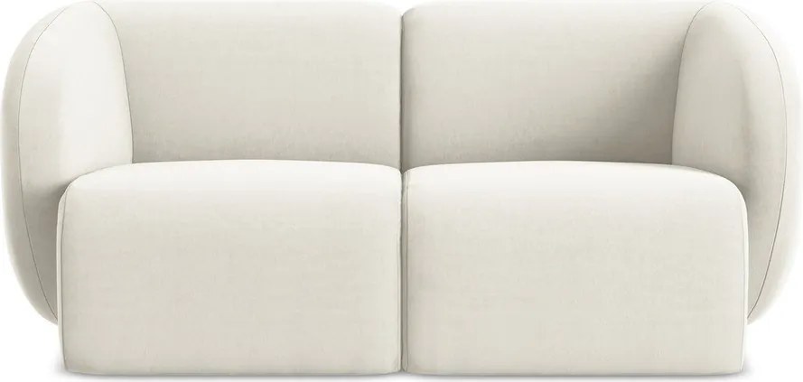 Beżowa aksamitna sofa 174 cm Lani – Makamii