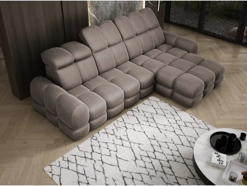 Narożnik TOLLO MINI z elektryczną regulacją siedziska WERSAL