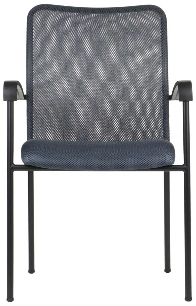 Krzesło biurowe HN-7501 szare/czarne STEMA