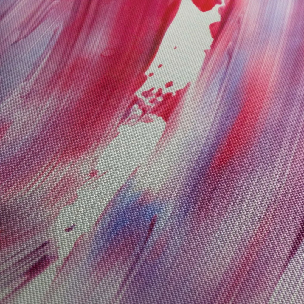Obraz - różowo - niebieskie kolory (70x50 cm)