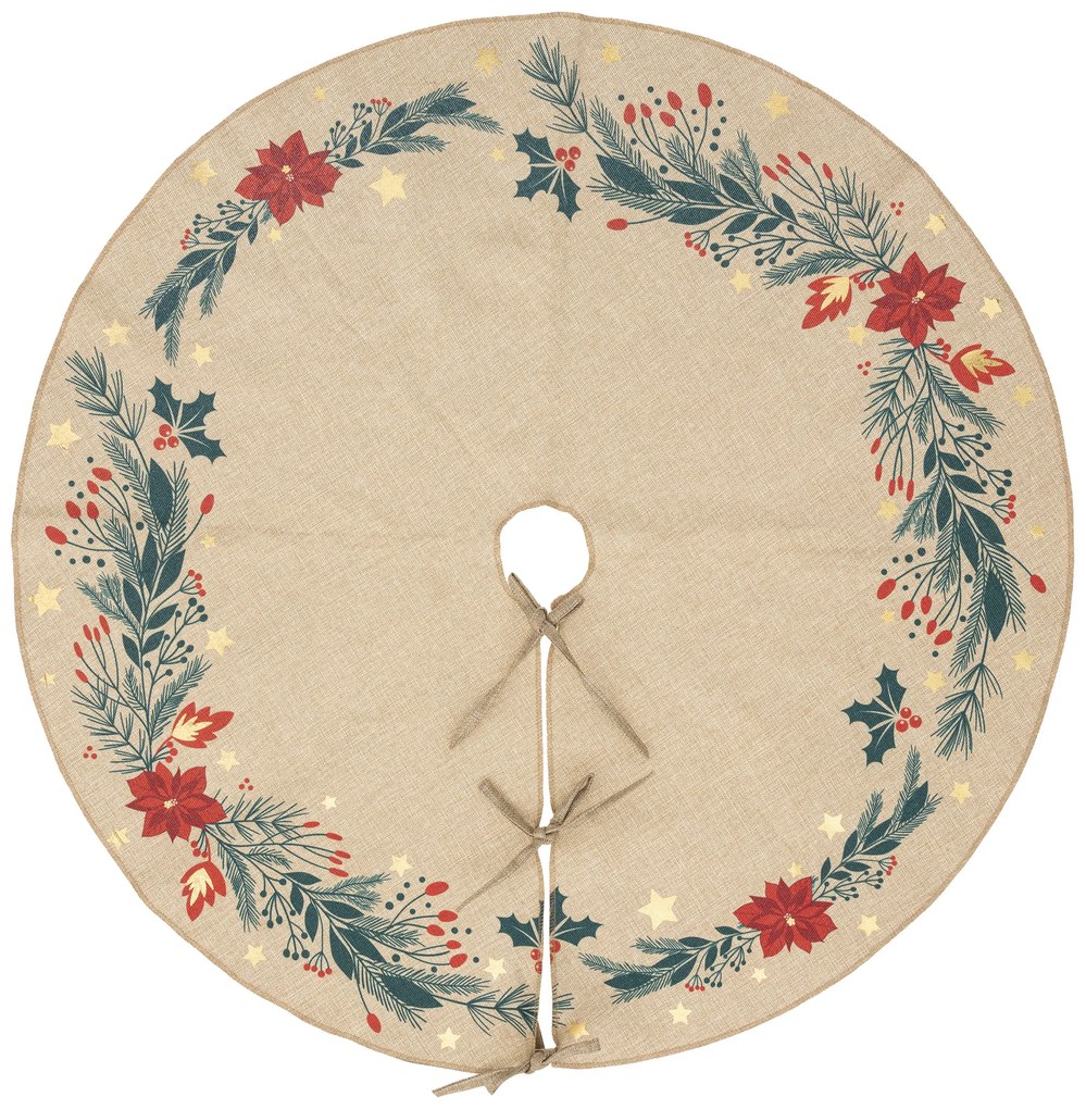 Dywanik pod choinkę POINSETTIA