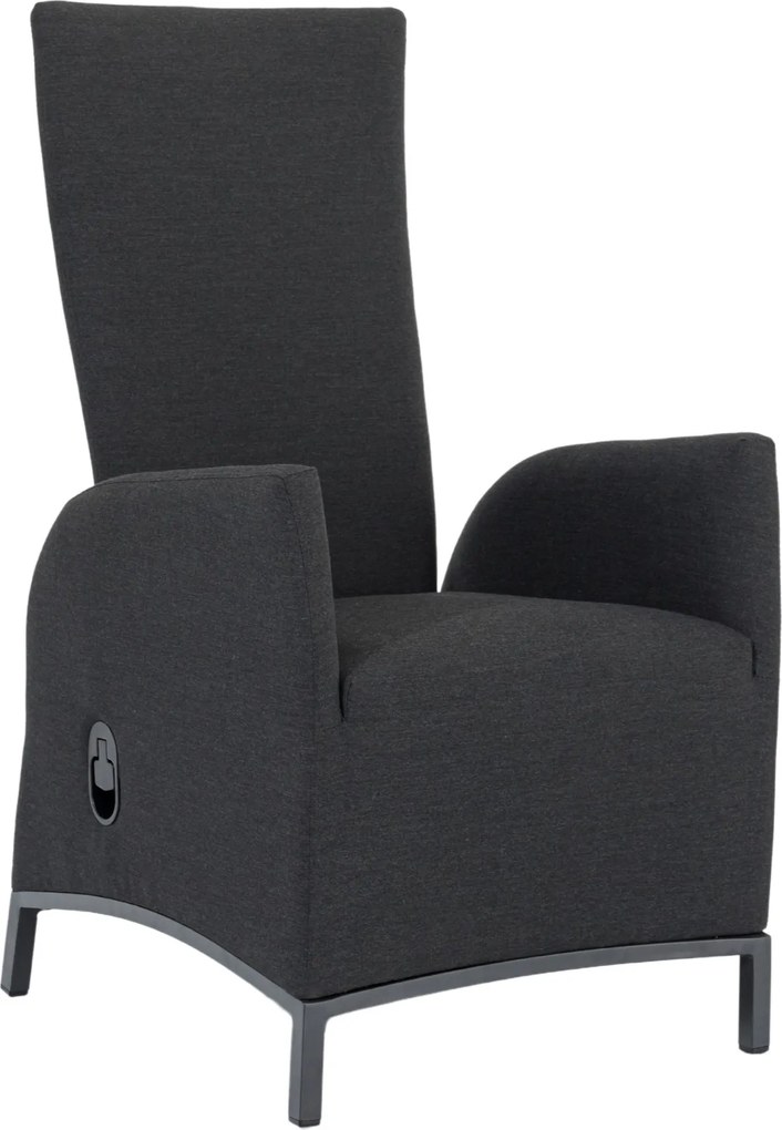 Doppler PARIS LIKA-TEX® regulowany fotel ogrodowy antracyt