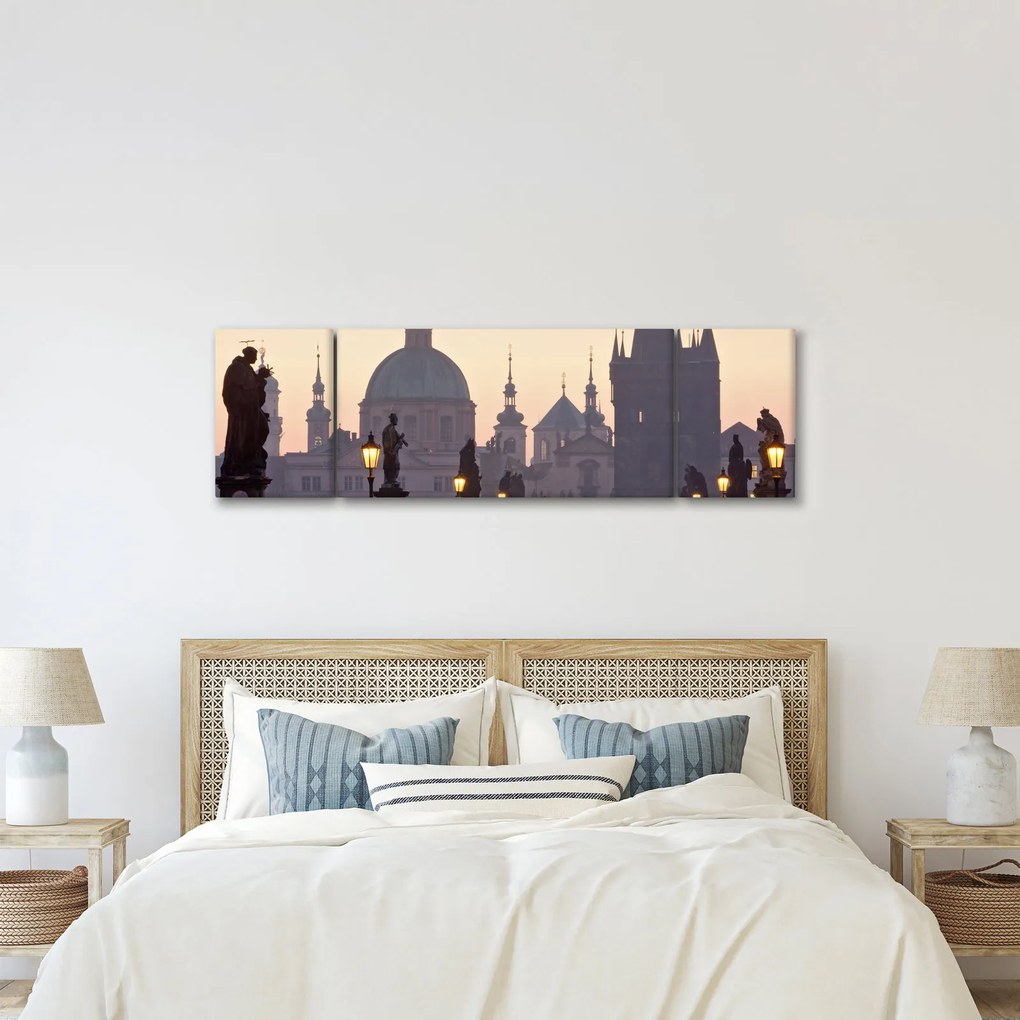 Obraz - Most Karola (170x50 cm)