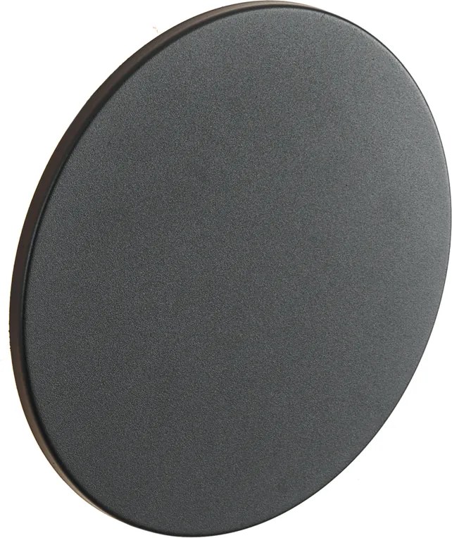 Zewnętrzna lampa ścienna czarna z LED IP54 - Soleil