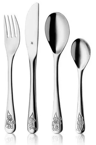 WMF - Zestaw sztućców dziecięcych KRASNALE 4 szt.