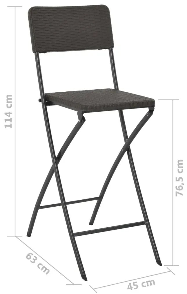 Zestaw składanych krzeseł ogrodowych T5-N70
