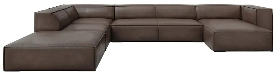 Brązowy skórzany narożnik (lewostronny) Madame – Windsor &amp; Co Sofas