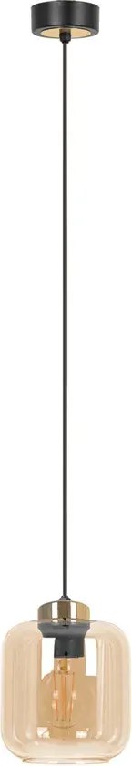Wisząca lampa pojedyncza długa beżowa S4-L47