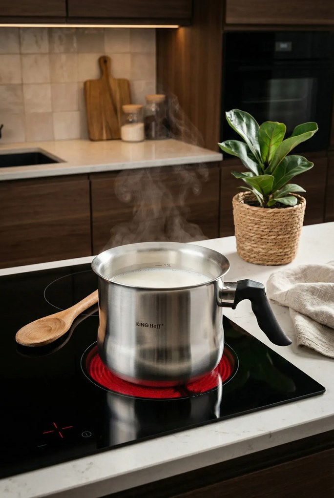 Garnek do gotowania mleka z gwizdkiem 1,5L S5-A64