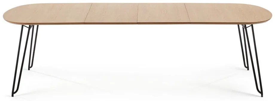 Rozkładany stół w dekorze dębu 90x140 cm Novac – Kave Home