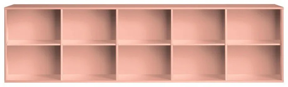 Różowy regał wiszący 220x61x42 cm Mistral – Hammel Furniture