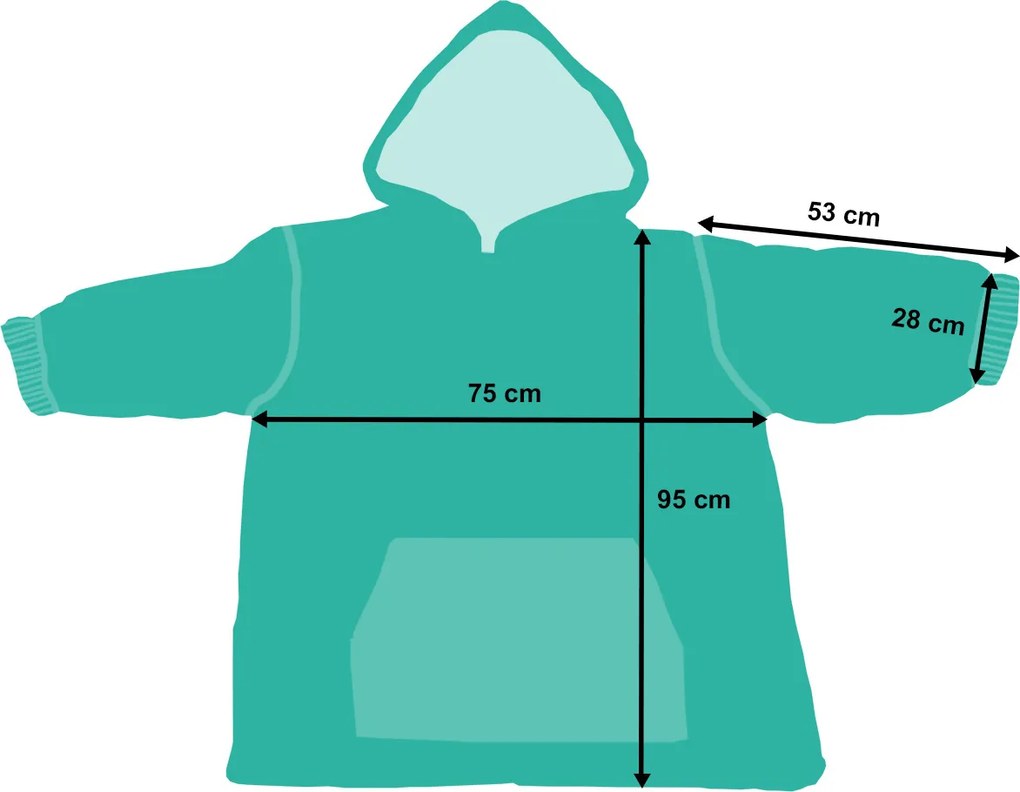 4Home Bluza z barankiem mikroplusz Playful Paws, uni M – damskie