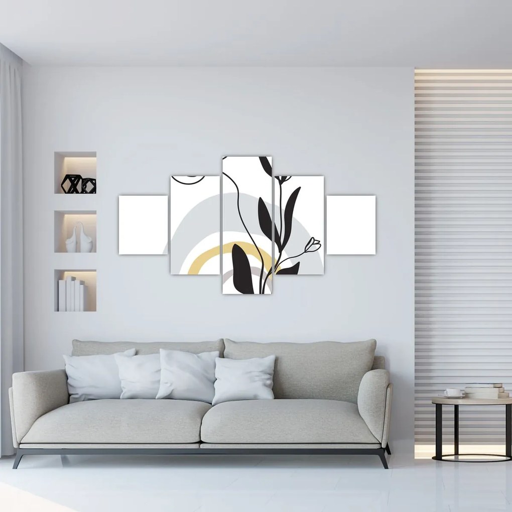 Obraz - Kwiaty w wazonie N⁰1 (125x70 cm)