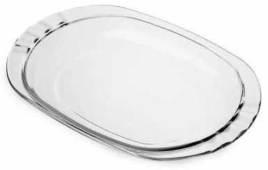 Bormioli Rocco Szklany talerz z pokrywą Basic, 27 cm