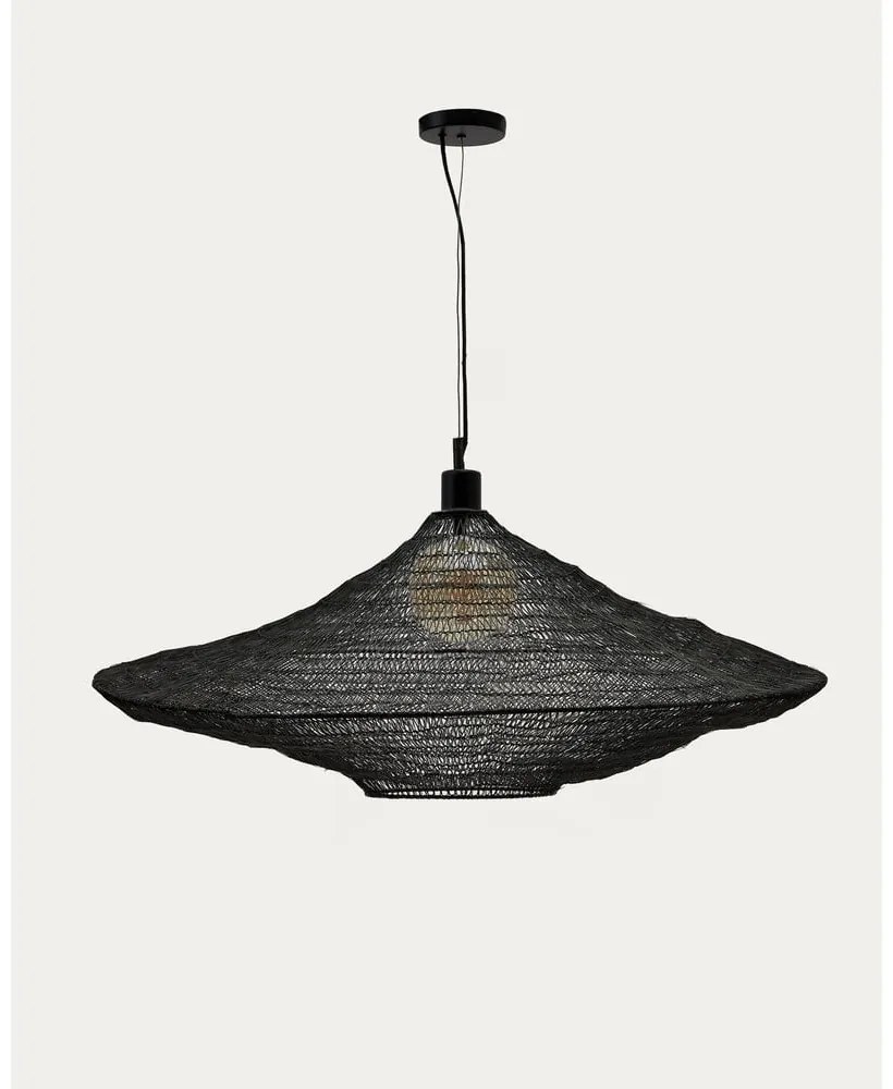 Czarna lampa wisząca ø 87 cm Makai – Kave Home