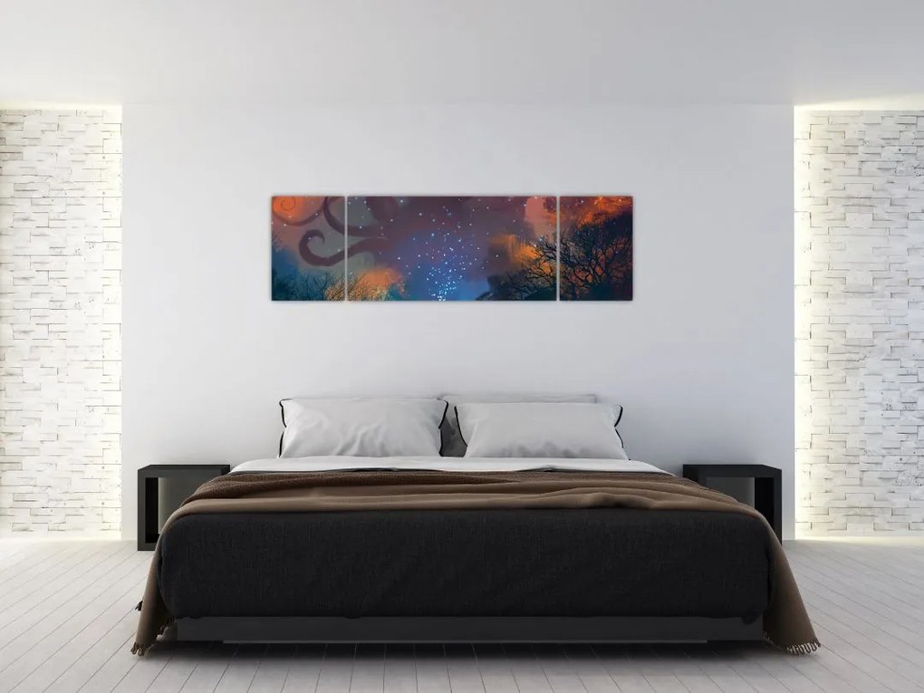 Obraz - Czarujący czarodziej (170x50 cm)