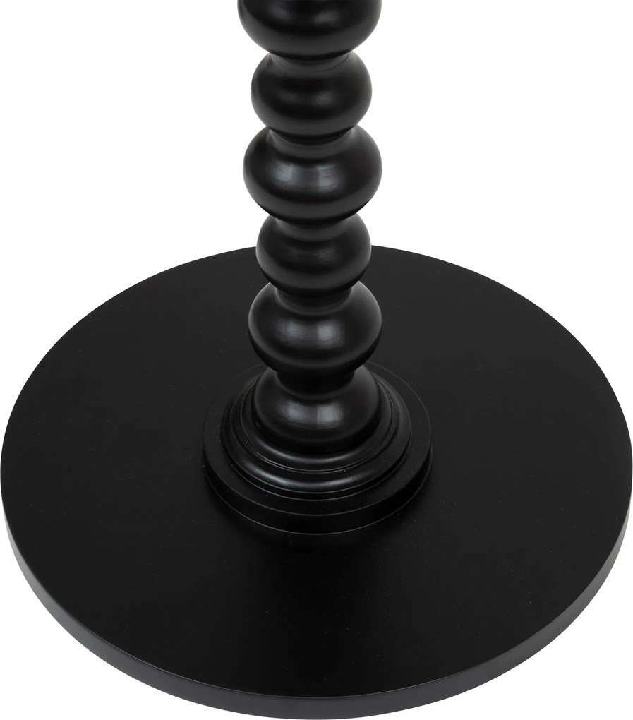 Stolik kawowy ALIX na ozdobnej nodze, Ø 38 cm