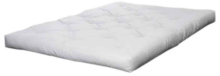 Biały średnio twardy materac futon 140x200 cm Coco Natural – Karup Design
