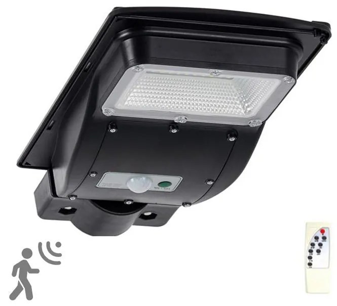 LED Uliczna lampa solarna z czujnikiem STREET /3W/3,2V IP65 +pilot