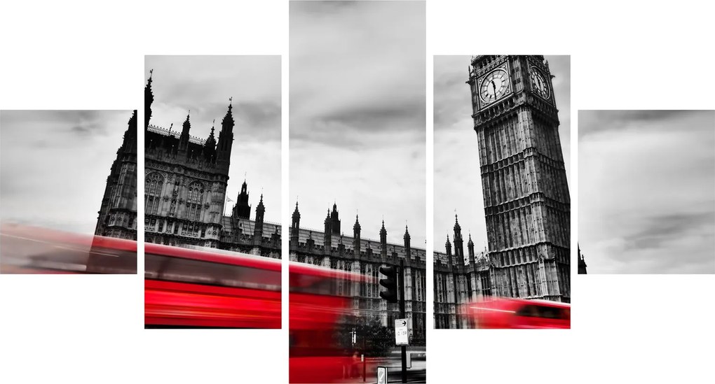 Obraz - Houses of Parliament w Londynie (125x70 cm)