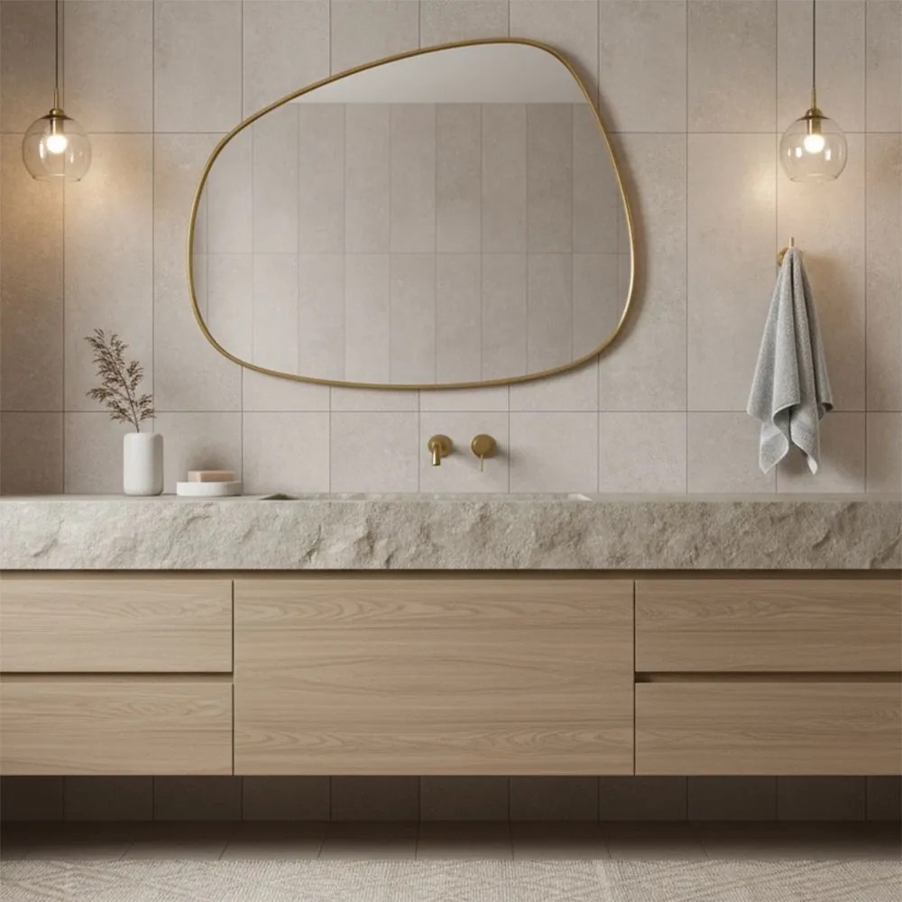 Wieszak łazienkowy Tomi 5805 Złoty Szczotkowany