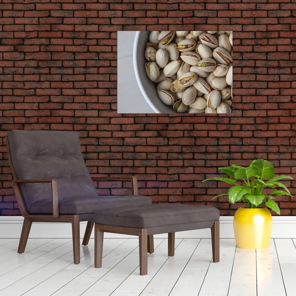 Obraz - pistacje (70x50 cm)