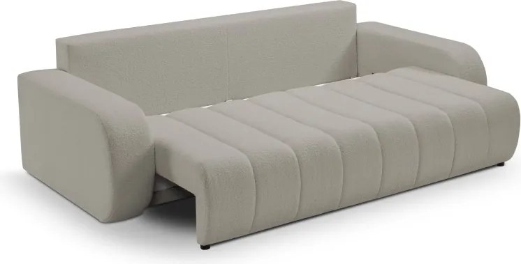 Sofa BALOO z funkcja spania i pojemnikiem JASNY SZARY LAMBI 11