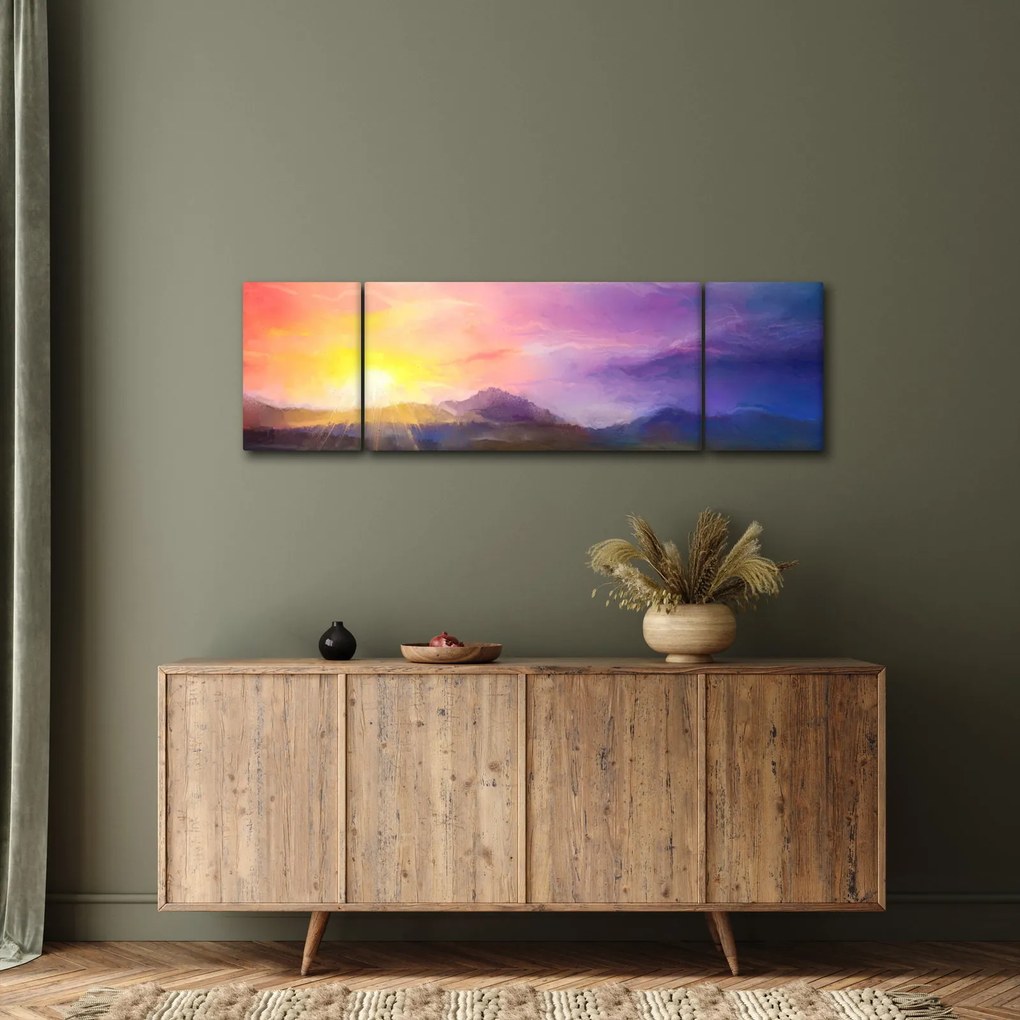 Obraz - O świcie (170x50 cm)