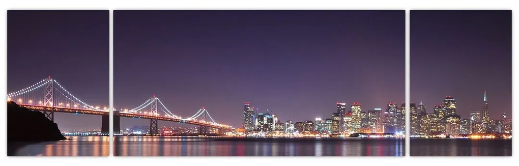 Obraz przedstawiający San Francisco, Kalifornia (170x50 cm)
