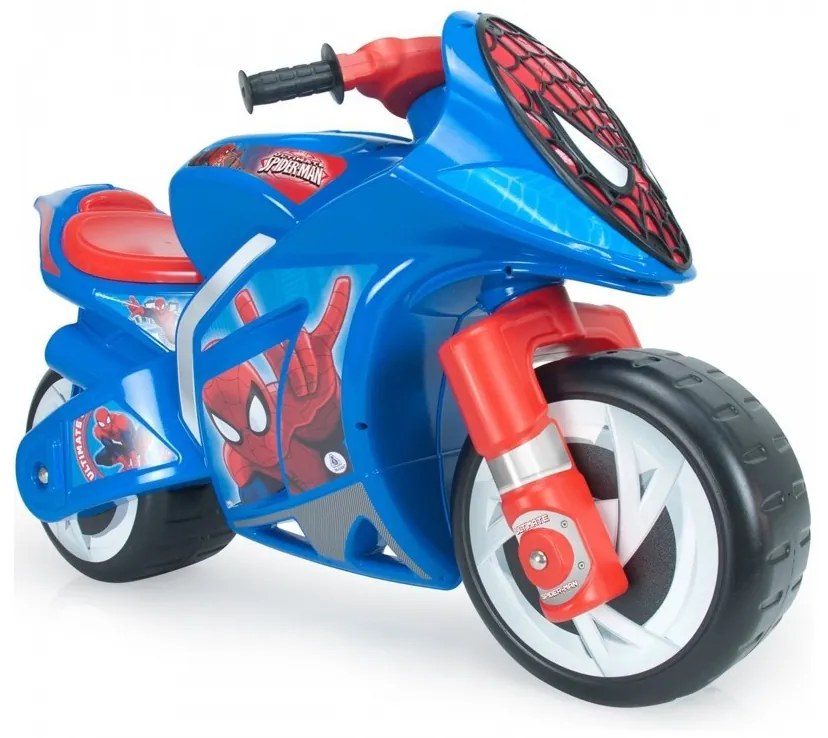 Injusa jeździk motor pchacz spiderman
