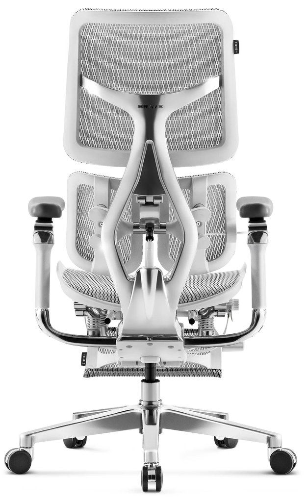 Fotel ergonomiczny szary V-Kinetic