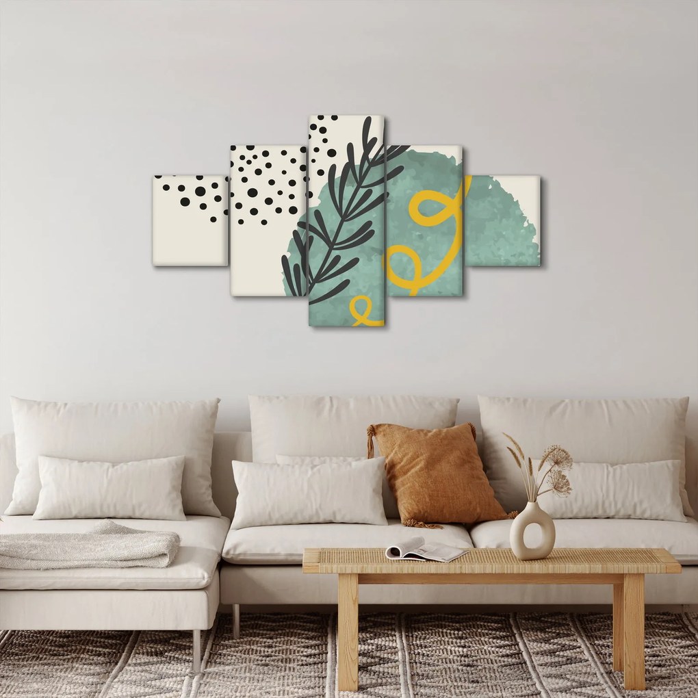 Obraz - Arkusze abstrakcyjne N⁰1 (125x70 cm)