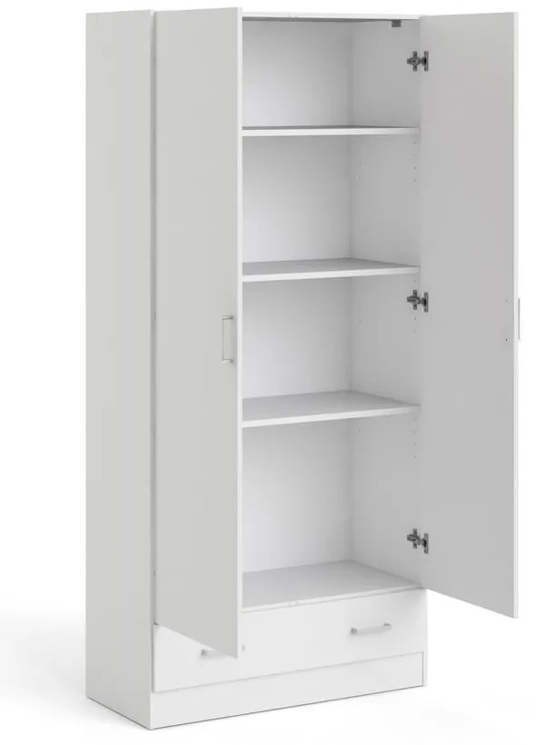 Biała szafa 79x170 cm Space – Tvilum