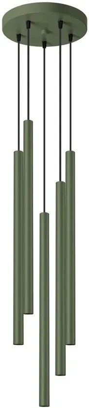 Zielona stylowa lampa wisząca M088 D5-F30