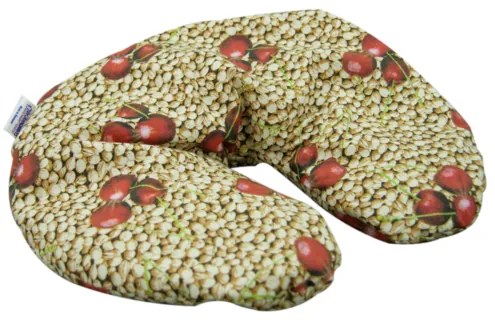 Podkowa rozgrzewająca z pestkami czereśni Sherry, 28 x 34 cm