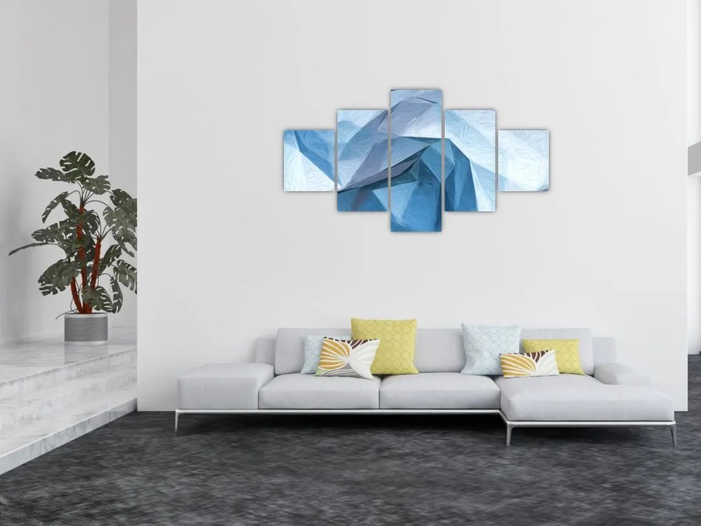 Obraz abstrakcji (125x70 cm)